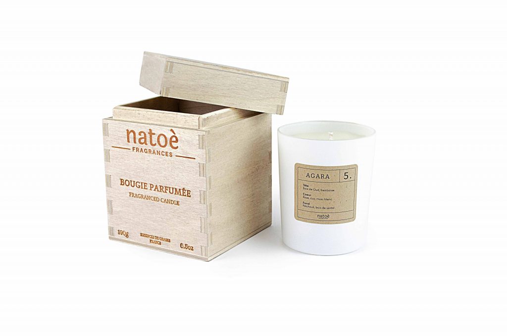 Scented Candle 190gr SquareBox